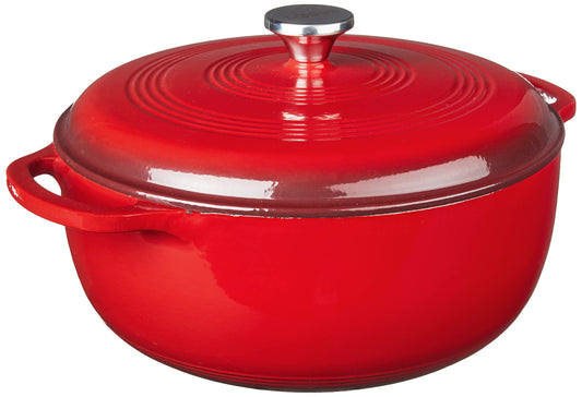 Lodge 7.5 Quart Enameled Cast Iron Dutch Oven