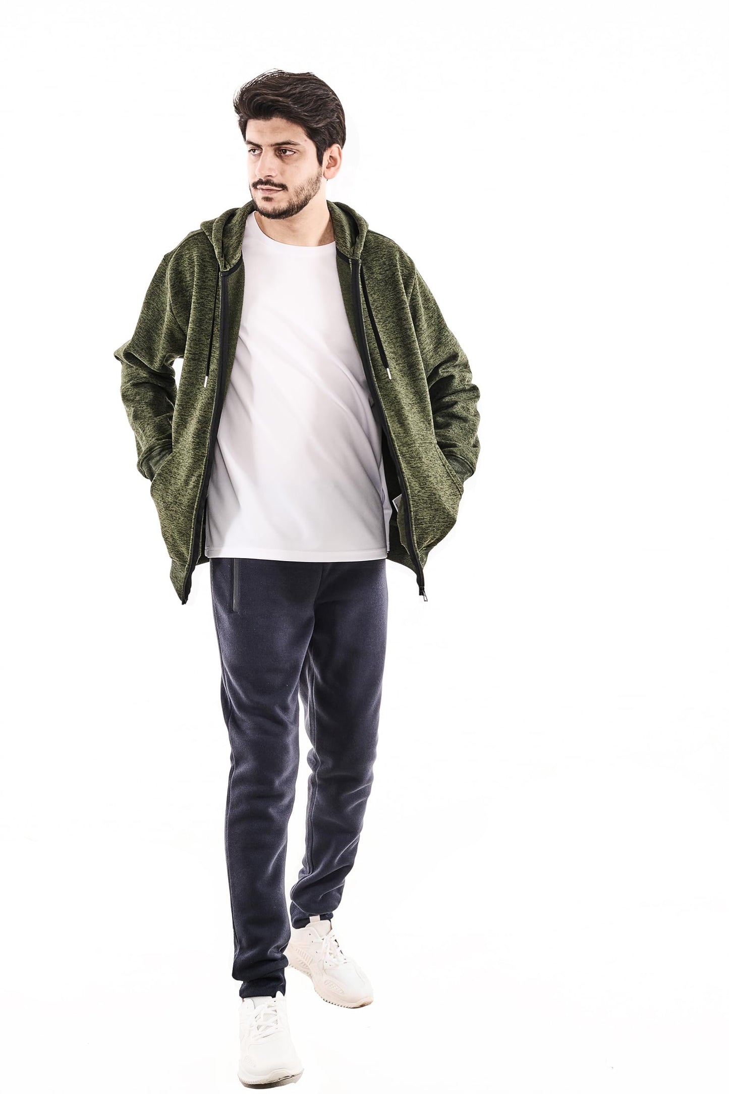 Men's Lightweight Fleece Hoodie 3-Pack