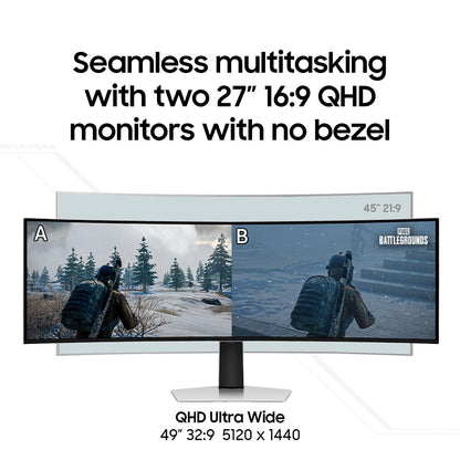 Samsung 49" Curved QD-OLED Gaming Monitor