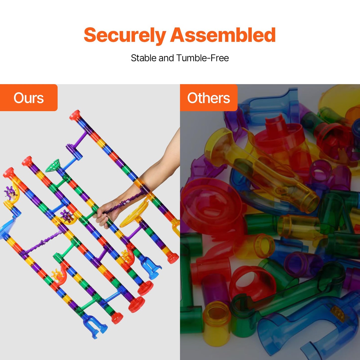 150-Piece Marble Run Set by VEVOR