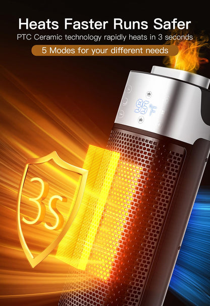 Staholz 3-in-1 Electric Heater with Humidifier
