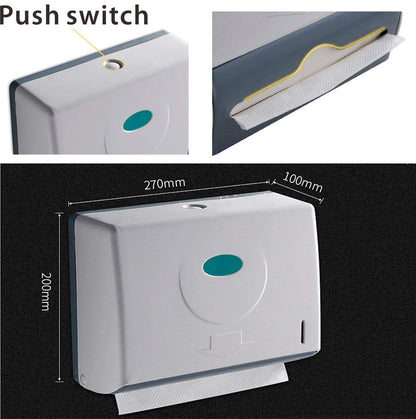 C Fold Paper Towel Dispenser for Home or Office
