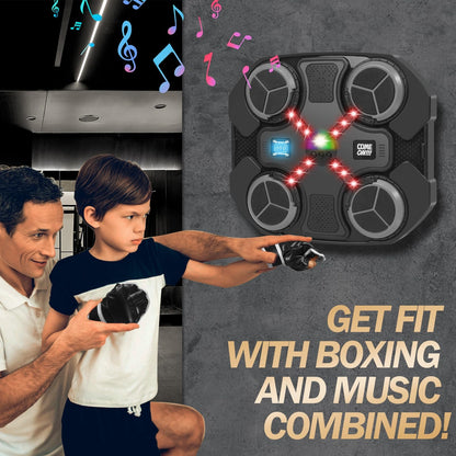 Wall Mounted Bluetooth Music Boxing Target for Kids