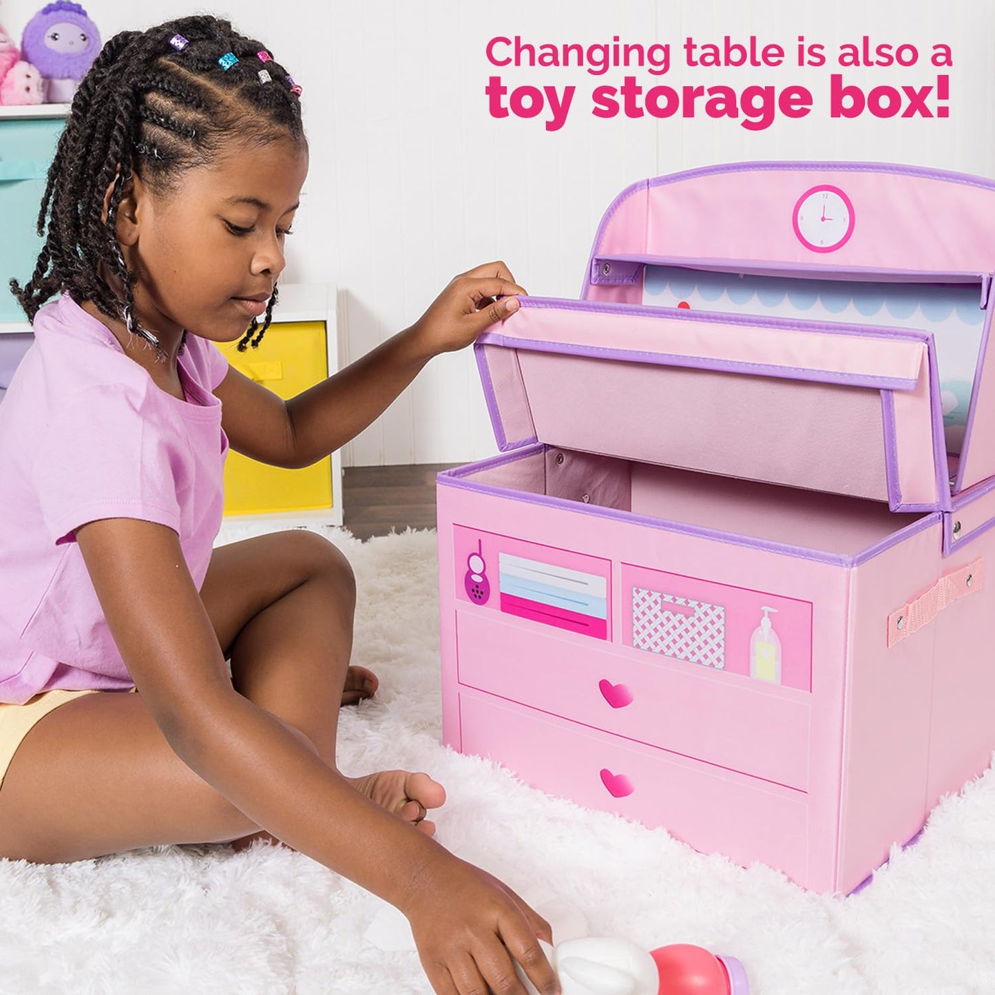 Adora Pink Baby Doll Set with Accessories