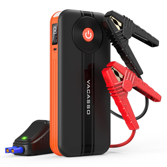 VACASSO 2500A Portable Car Jump Starter with Flashlight