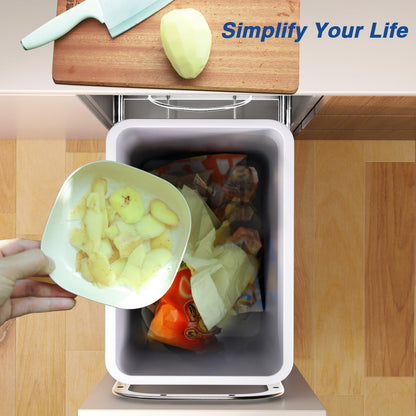 Pull Out Under Cabinet Trash Can Kit