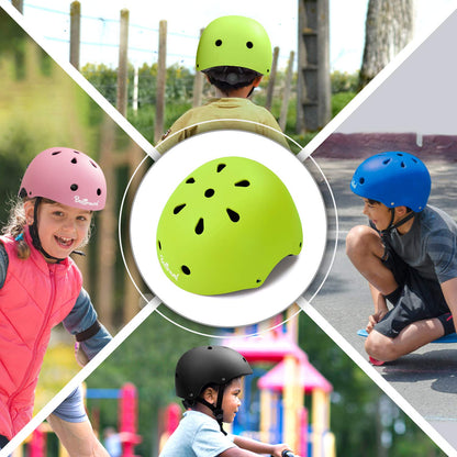 Kids Adjustable Multi-Sports Safety Helmet 3-8 Years