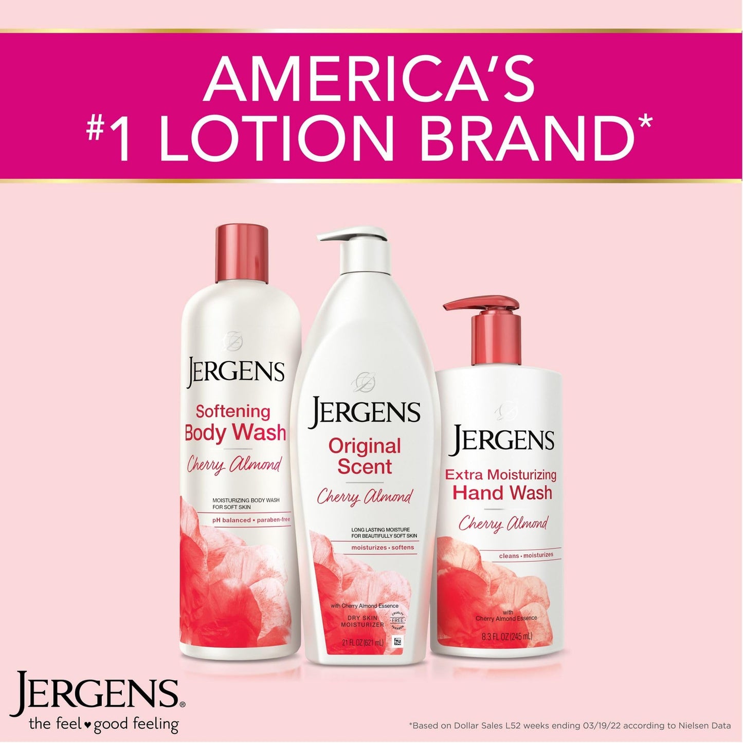 20 Pack Jergens Dry Skin Body Lotion