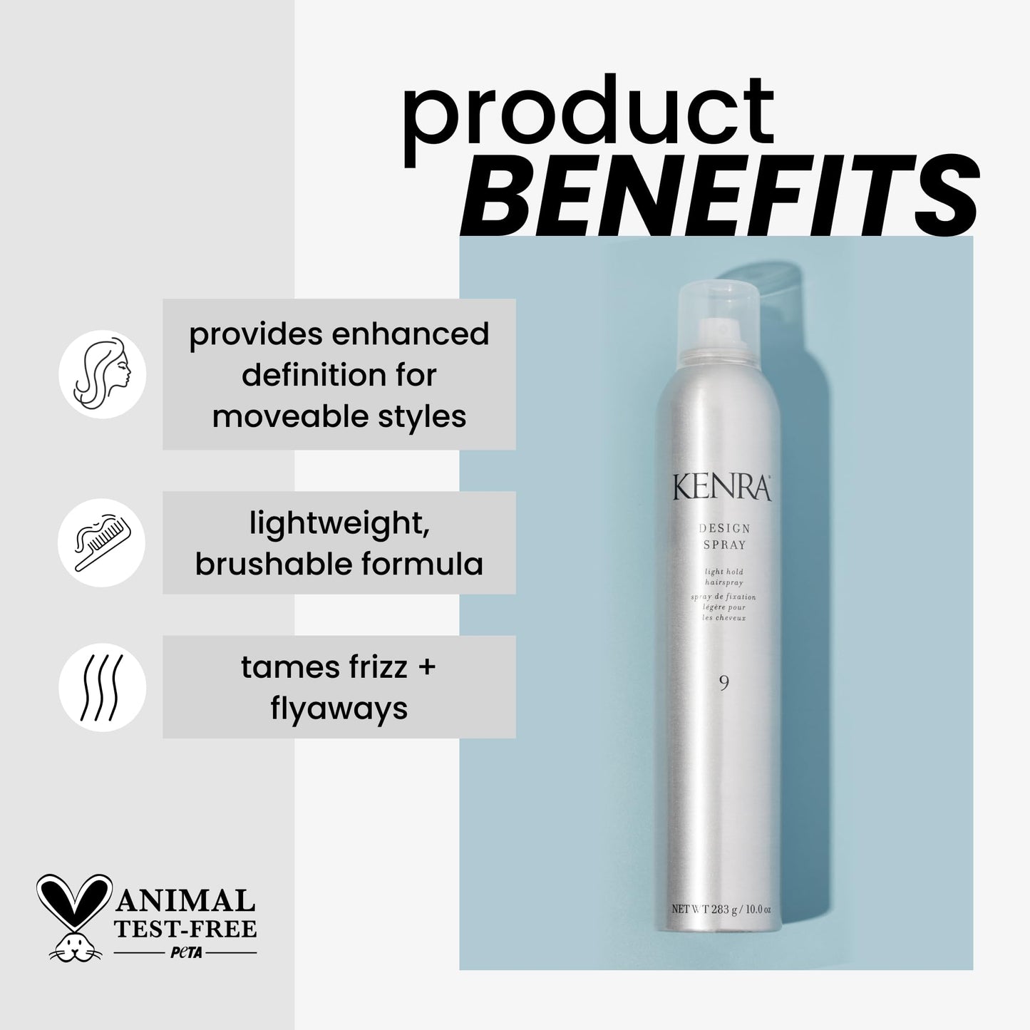Kenra Hairspray 9 for Frizz Control & Hold