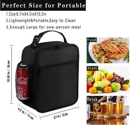 Insulated Reusable Lunch Box for Men and Women
