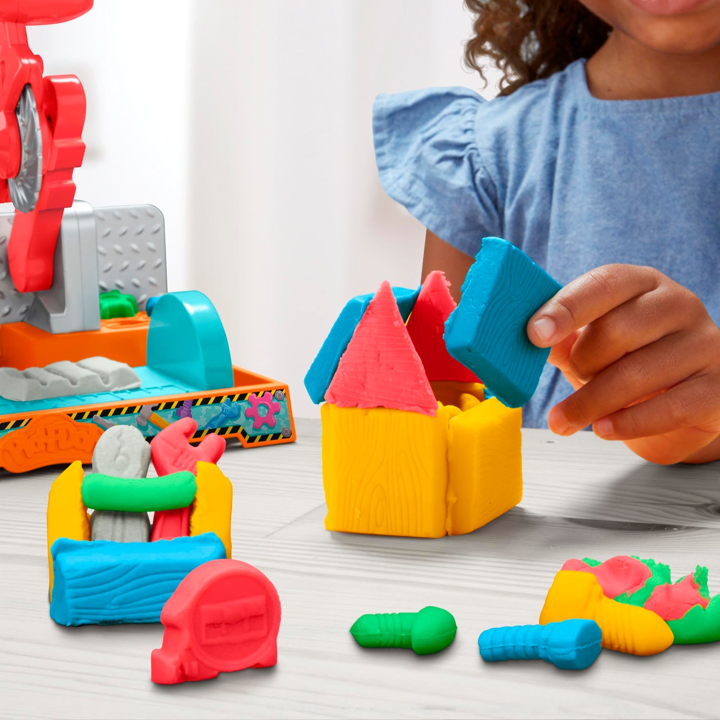 Play-Doh Construction Stamp & Saw Tool Set