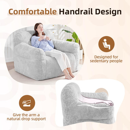 Giant Bean Bag Chair for Adults - Comfy Sofa