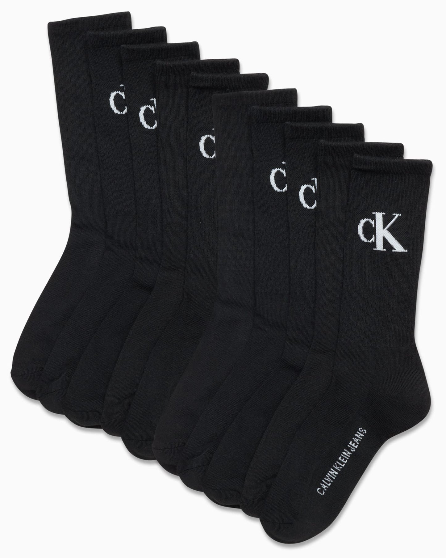 10 Pack Calvin Klein Athletic Crew Socks