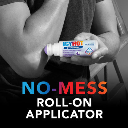 Icy Hot Roll-On Pain Relief with Lavender Scent