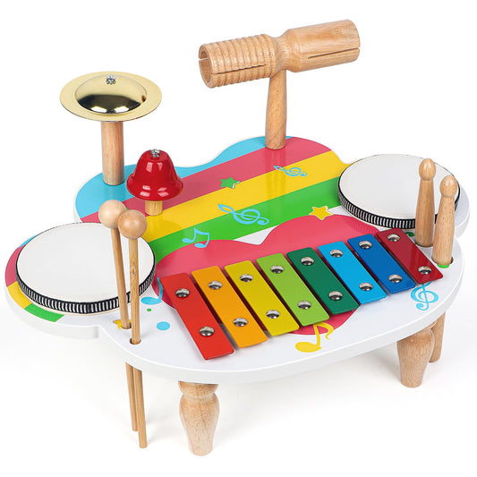 AKLOT Handheld Drum for Kids and Adults