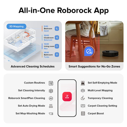 roborock Qrevo S Robot Vacuum and Mop