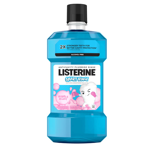 Kids Alcohol-Free Fluoride Mouthwash - Bubblegum, 3 Pack
