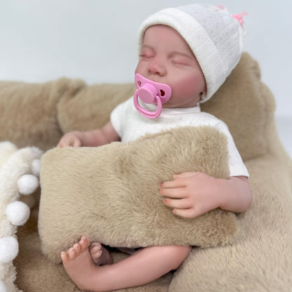 KINGWANT 18-Inch Realistic Reborn Baby Doll