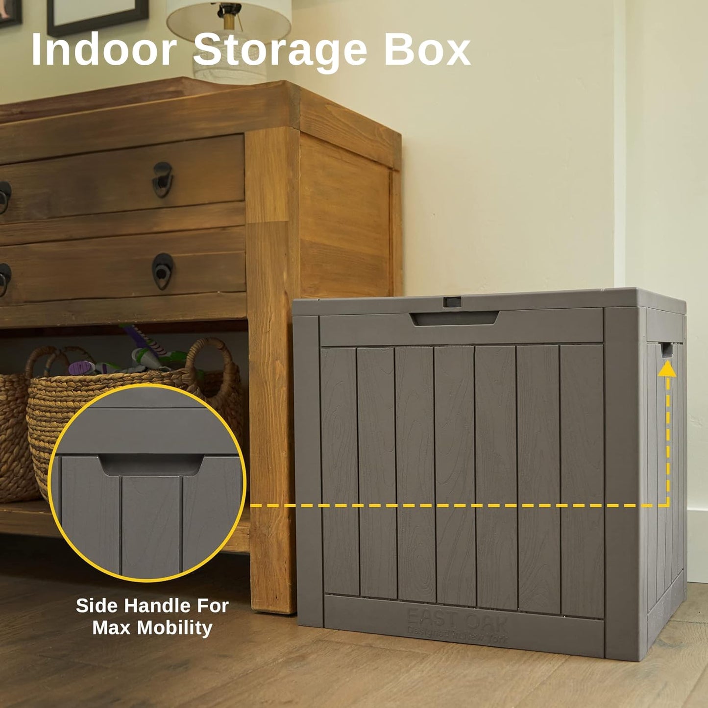 Outdoor Storage Box for Cushions and Tools