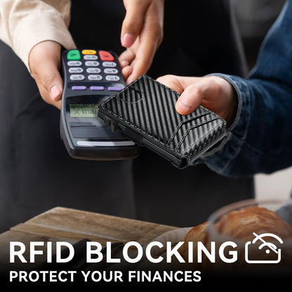 Slim RFID Blocking Wallet for Men by furid