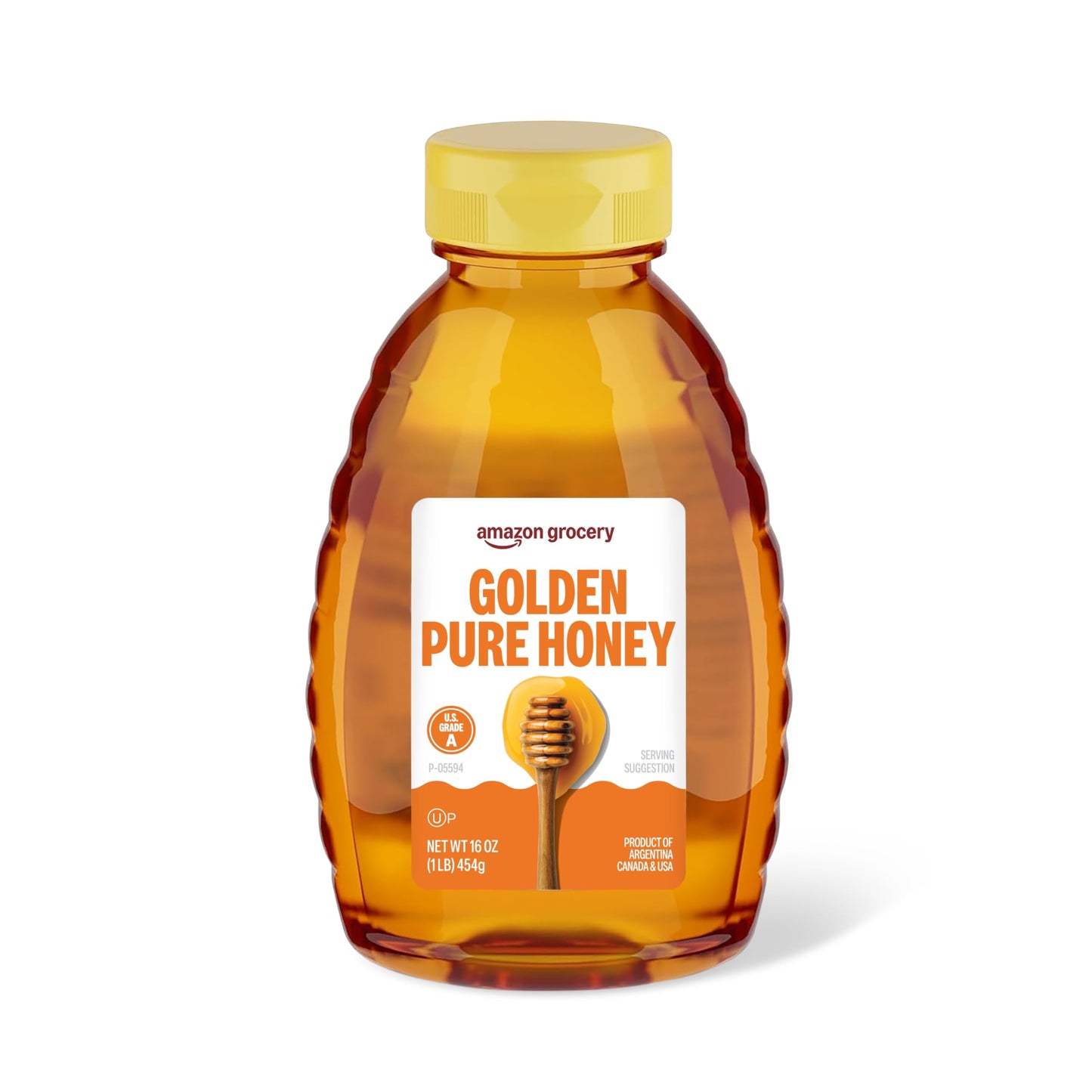Amazon Grocery Golden Pure Honey 16 Oz