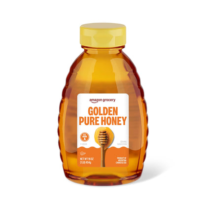 Amazon Grocery Golden Pure Honey 16 Oz