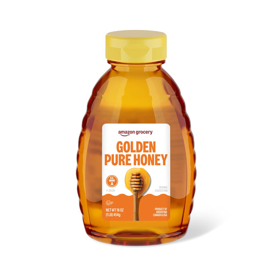 Amazon Grocery Golden Pure Honey 16 Oz