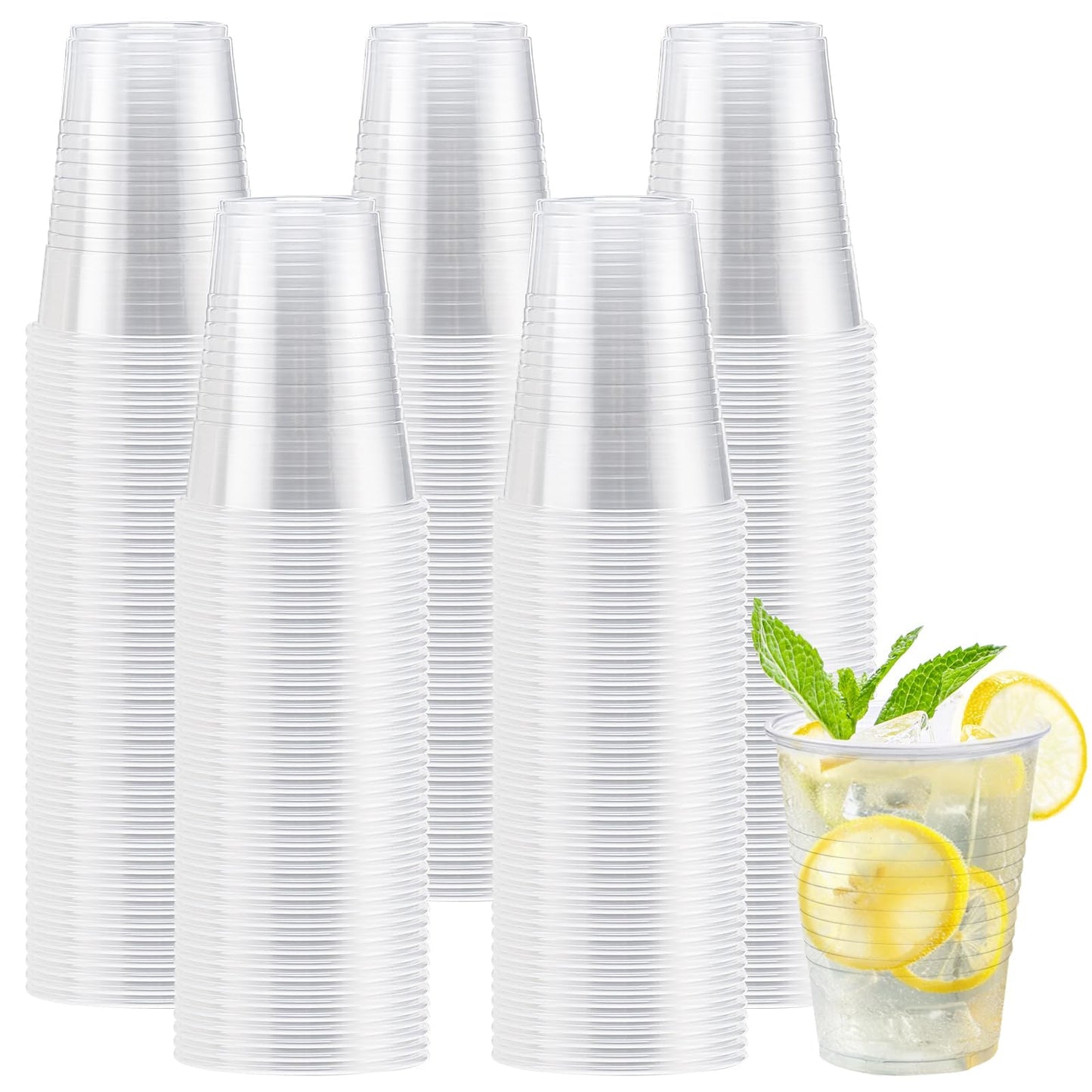 Lamosi 300 Count Clear Plastic Drinking Cups