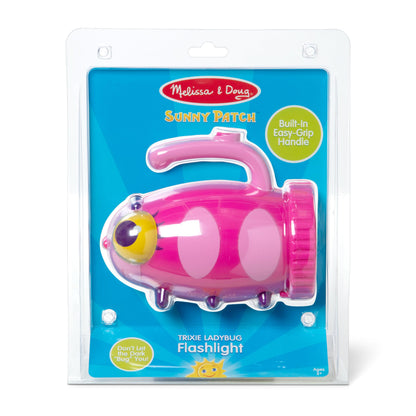 Melissa & Doug Ladybug Flashlight with Easy Grip