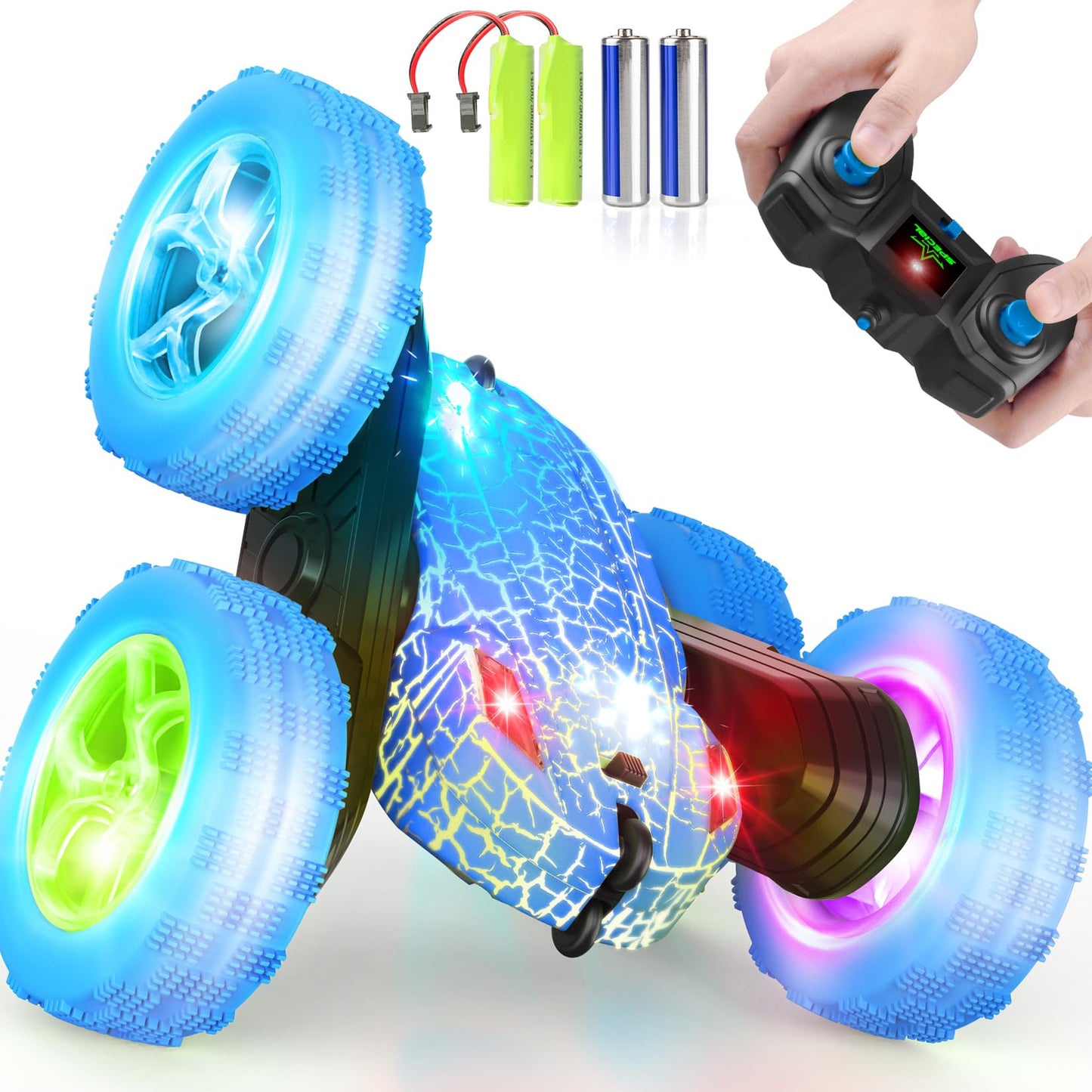 ORRENTE 4WD RC Car with 360° Rotation