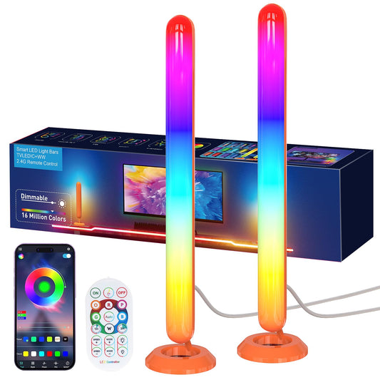 Smart LED Light Bars with App Control and Music Sync