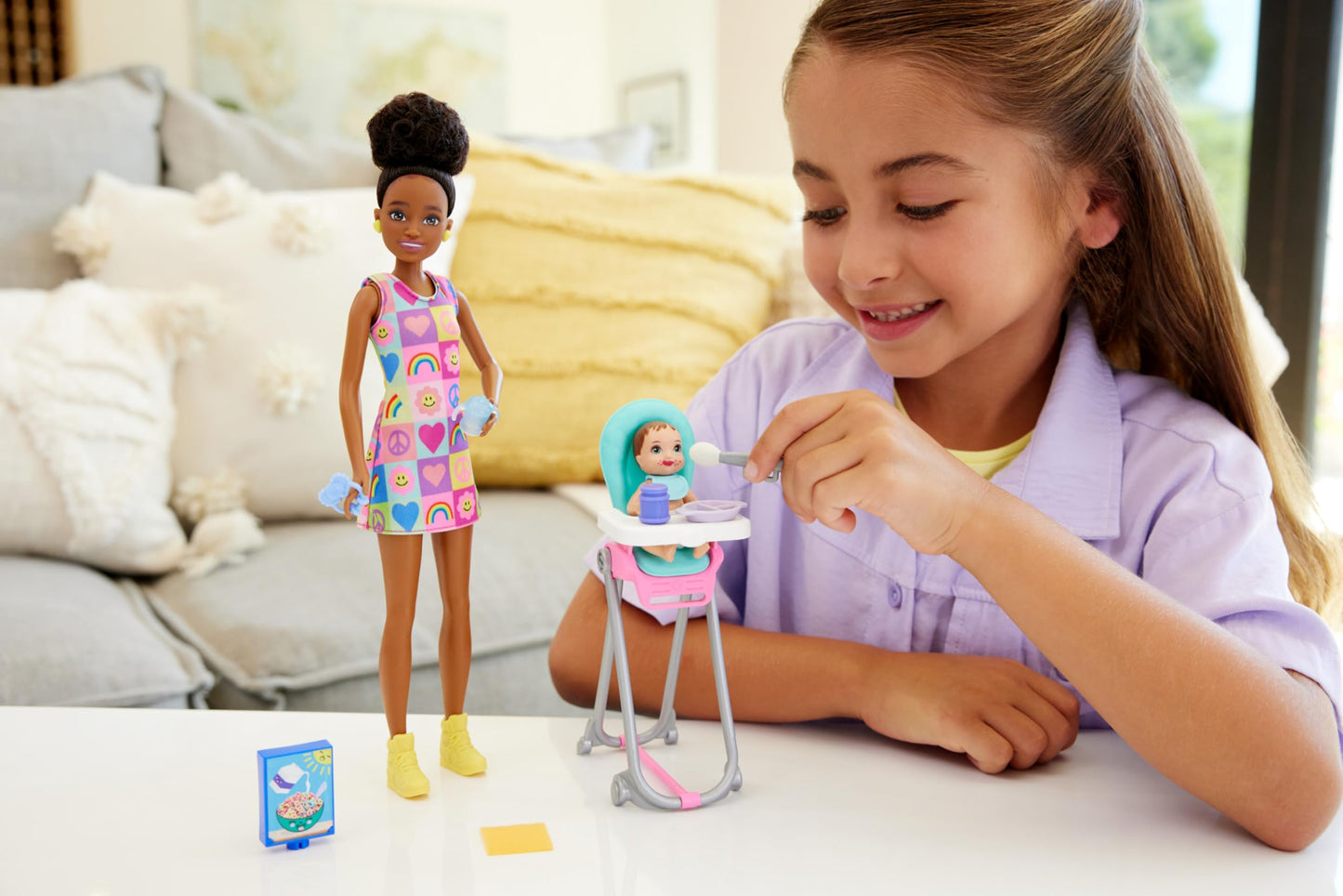 Barbie Skipper Doll Babysitting Playset with Accessories