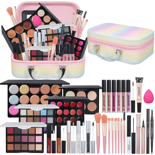 Makeup Kit for Teens and Beginners by Pomcral