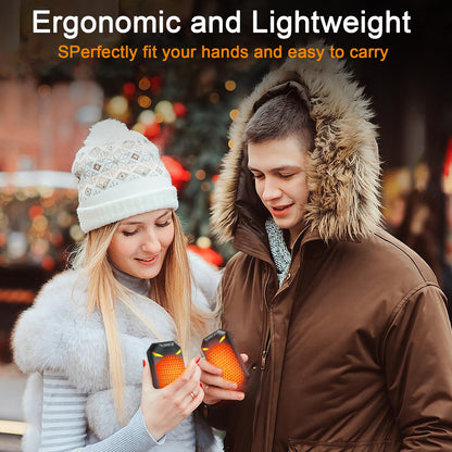 Rechargeable Hand Warmers 2 Pack, 20 Hours Heat