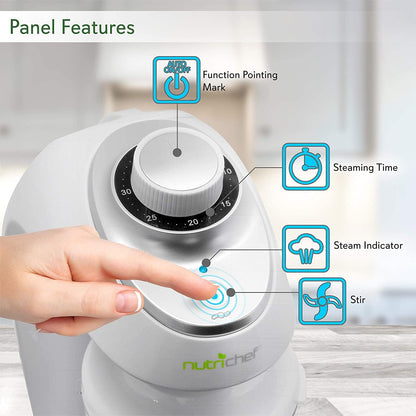NutriChef Baby Food Maker & Steam Cooker