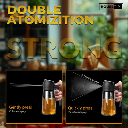 Oil Dispenser Spray Bottle for Cooking 16.9 Oz