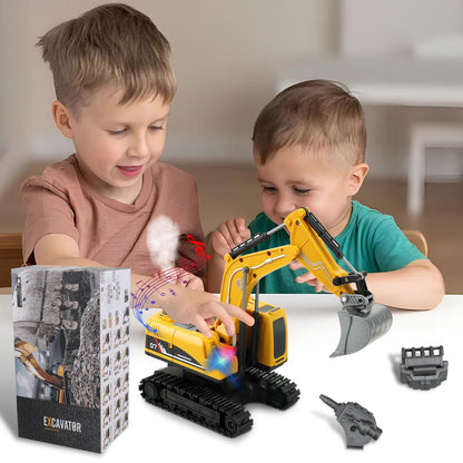 Remote Control Excavator Toy for Kids and Adults