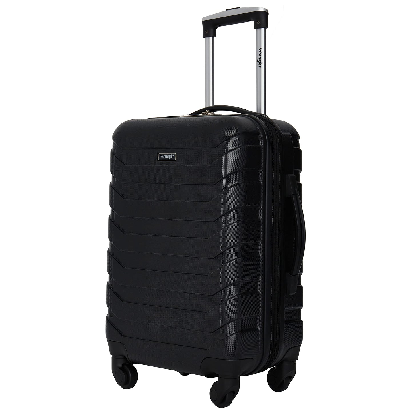 Wrangler Miami Luggage & Packing Cubes, Black, 4 Piece Set