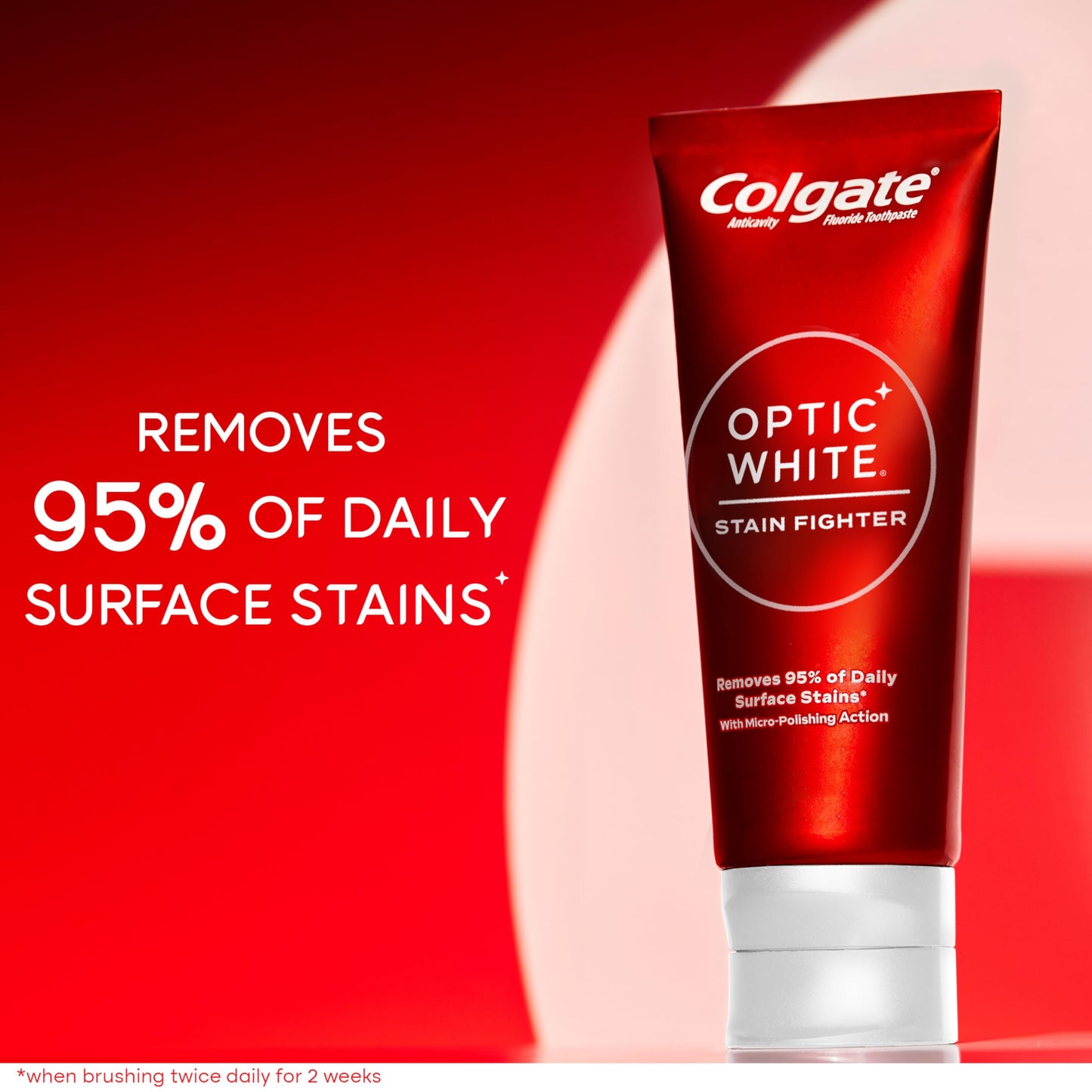Colgate Whitening Toothpaste, Stain Fighter, 4.2 Oz