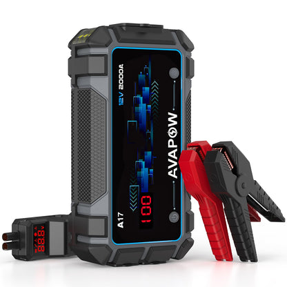 AVAPOW 2000A Car Jump Starter with USB