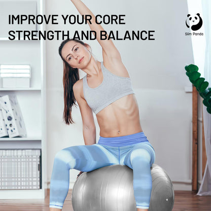Exercise Ball for Fitness and Therapy by Slim Panda