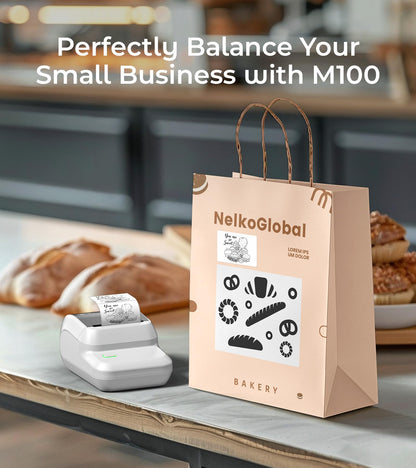 Bluetooth Thermal Label Maker for Small Business