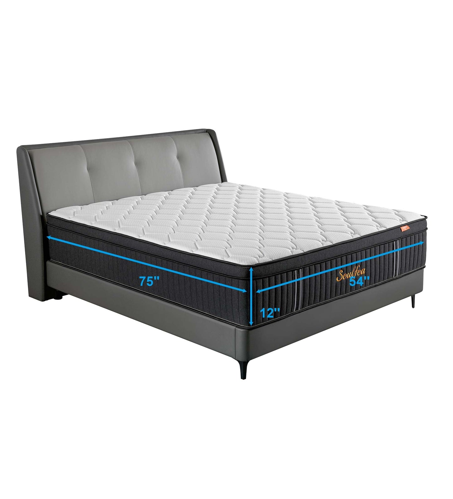 Soulfea 12 Inch Hybrid Full Mattress in a Box
