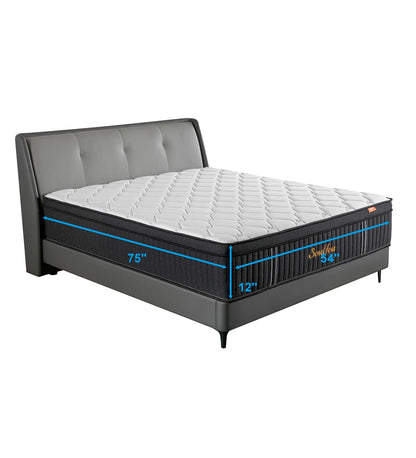 Soulfea 12 Inch Hybrid Full Mattress in a Box