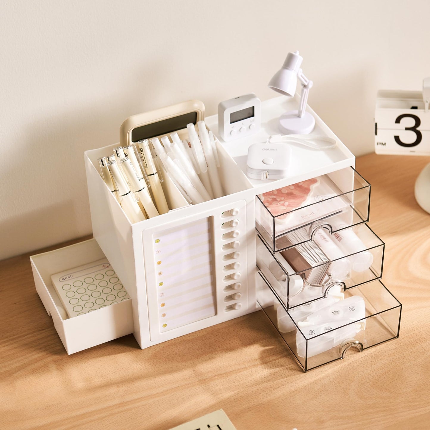 4-Drawer Desk Organizer by UFORU for Office