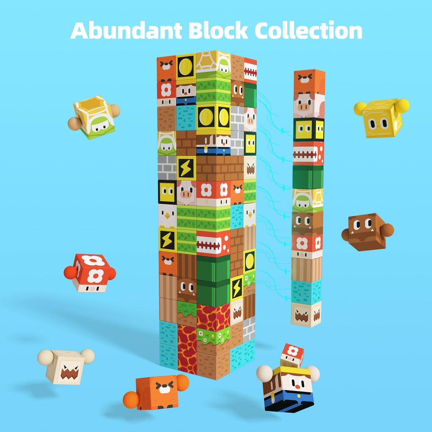 100 PCS Magnetic Building Blocks Kids Toys