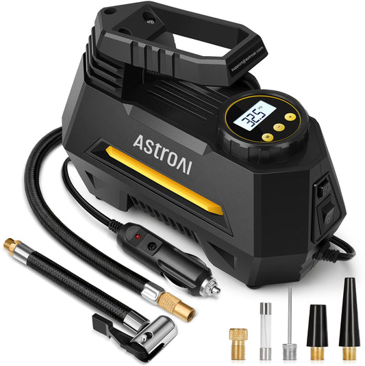AstroAI Portable Tire Inflator with LED Light