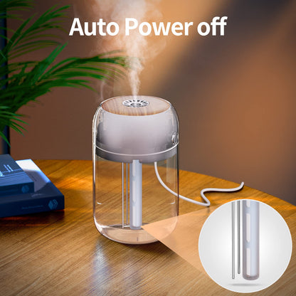 500ml SMARTDEVIL Portable Mini Humidifier with Night Light