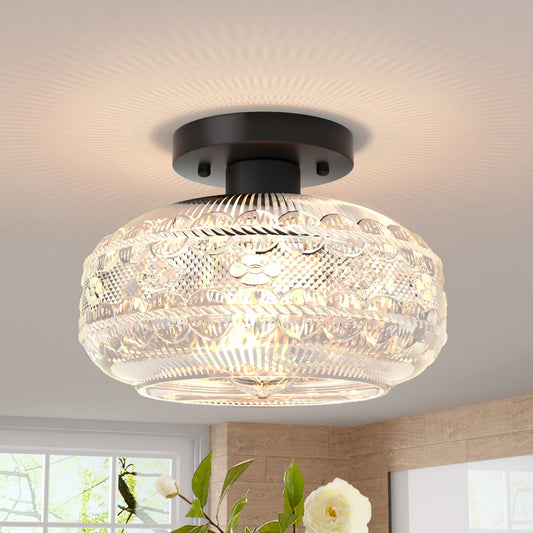 Vintage Flush Mount Ceiling Light Fixture for Home
