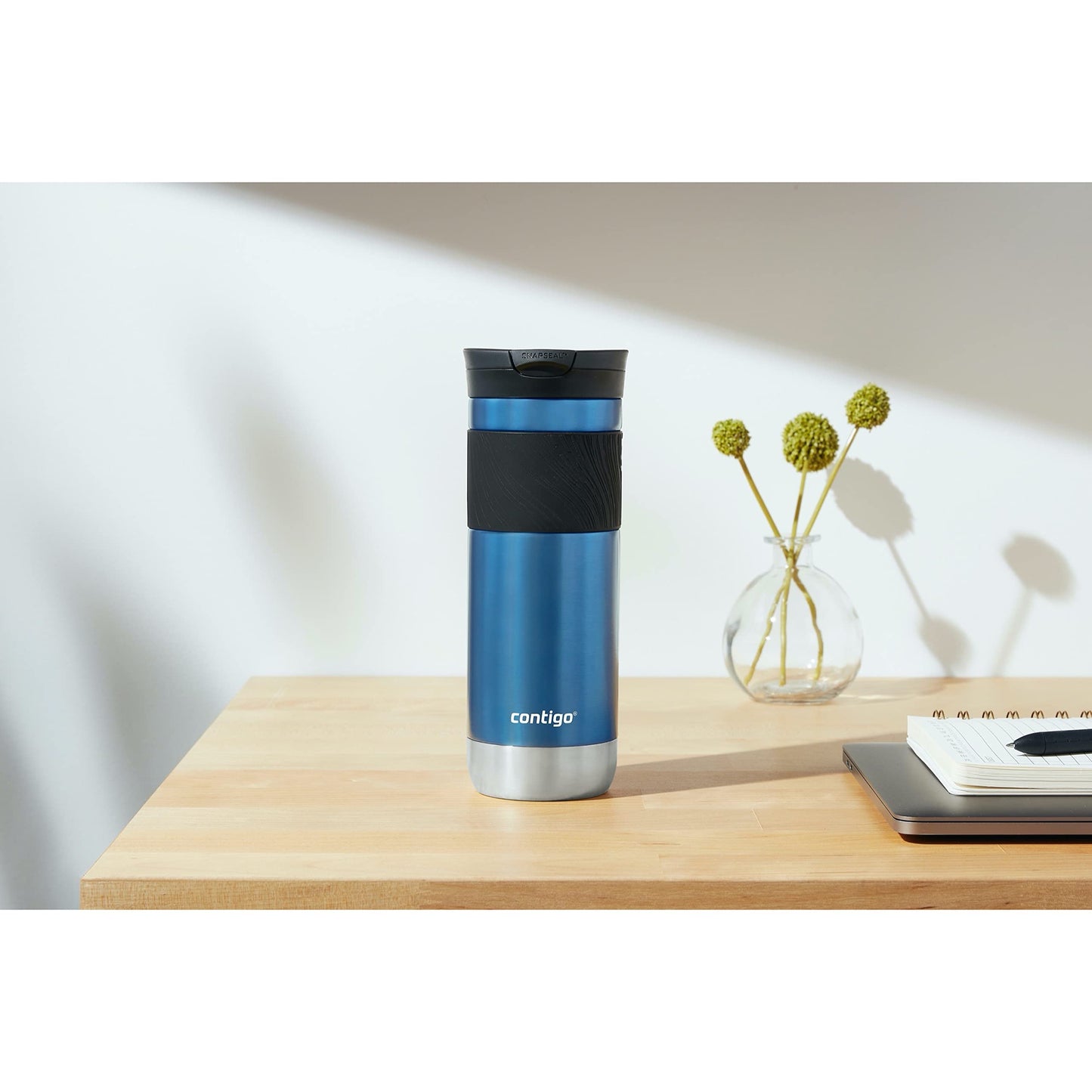 20oz Contigo Travel Mug - Vacuum-Insulated, Leak-Proof